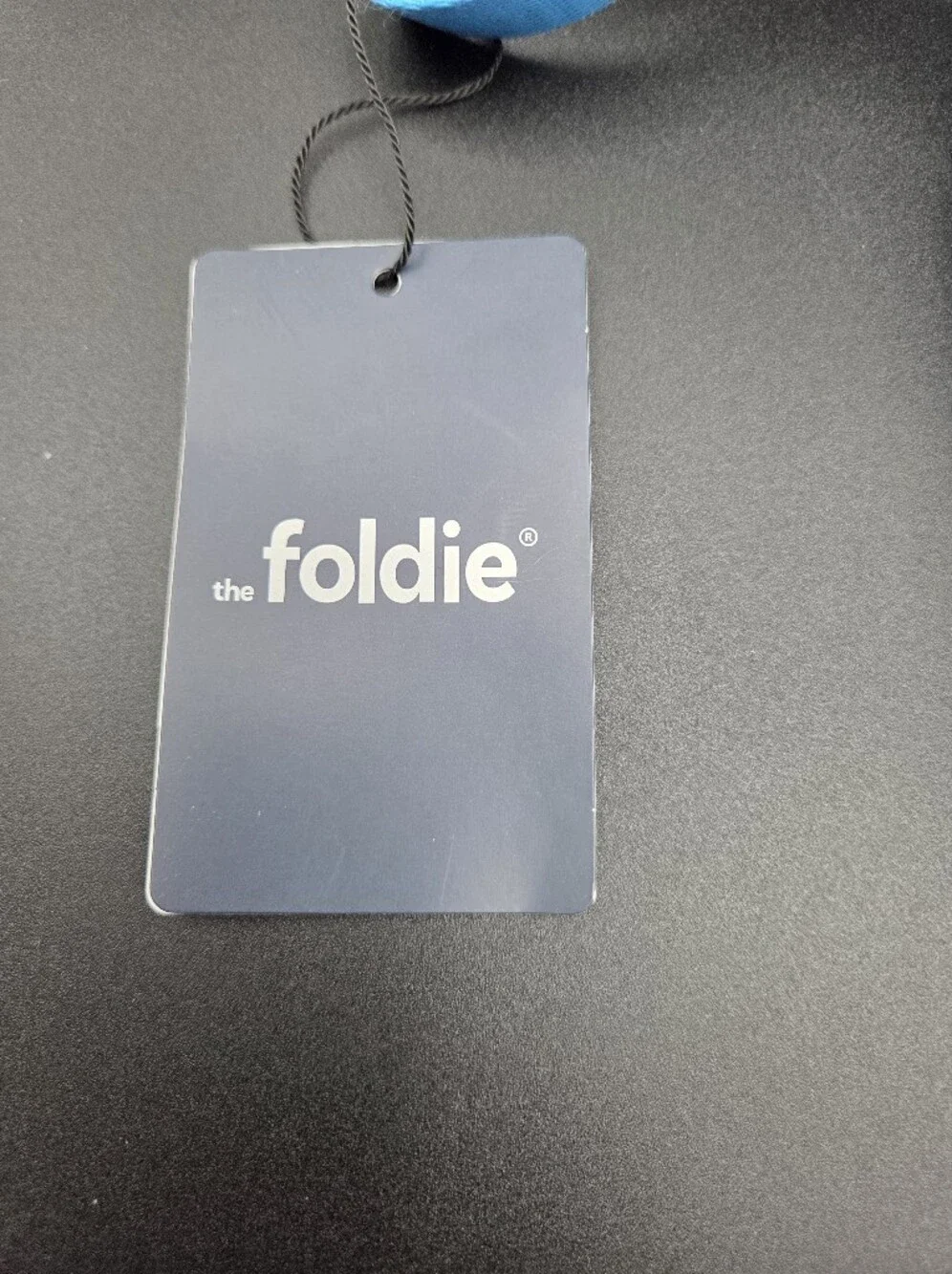 Foldie Bright Blue Travel Lightweight Cosmetic Pouch/Toiletry Bag. NWT